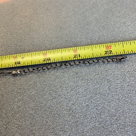 FINAL SALE PRICE Purple Ombré Adjustable Beaded Necklace - Picture 3 of 3